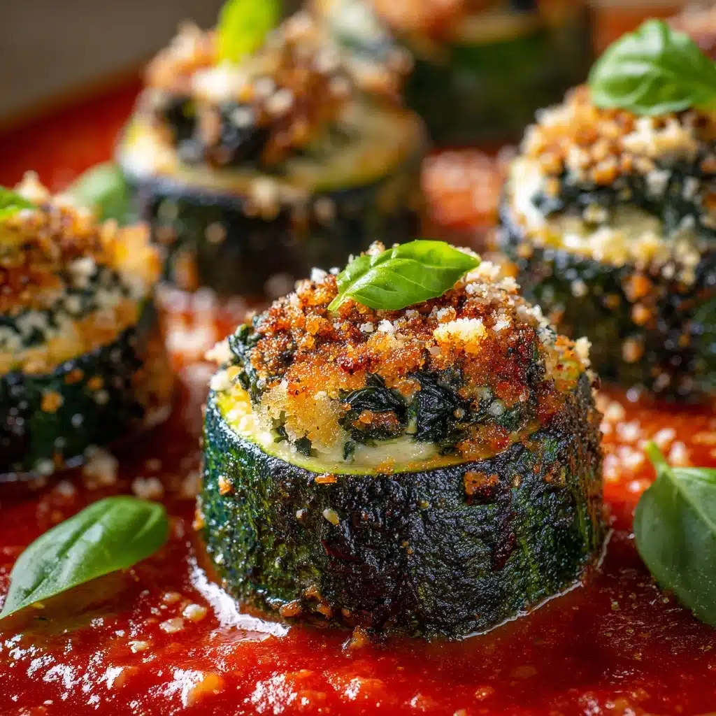 Malfatti Italian Spinach Ricotta Dumplings with Napoli Sauce Recipe - Recipe Image