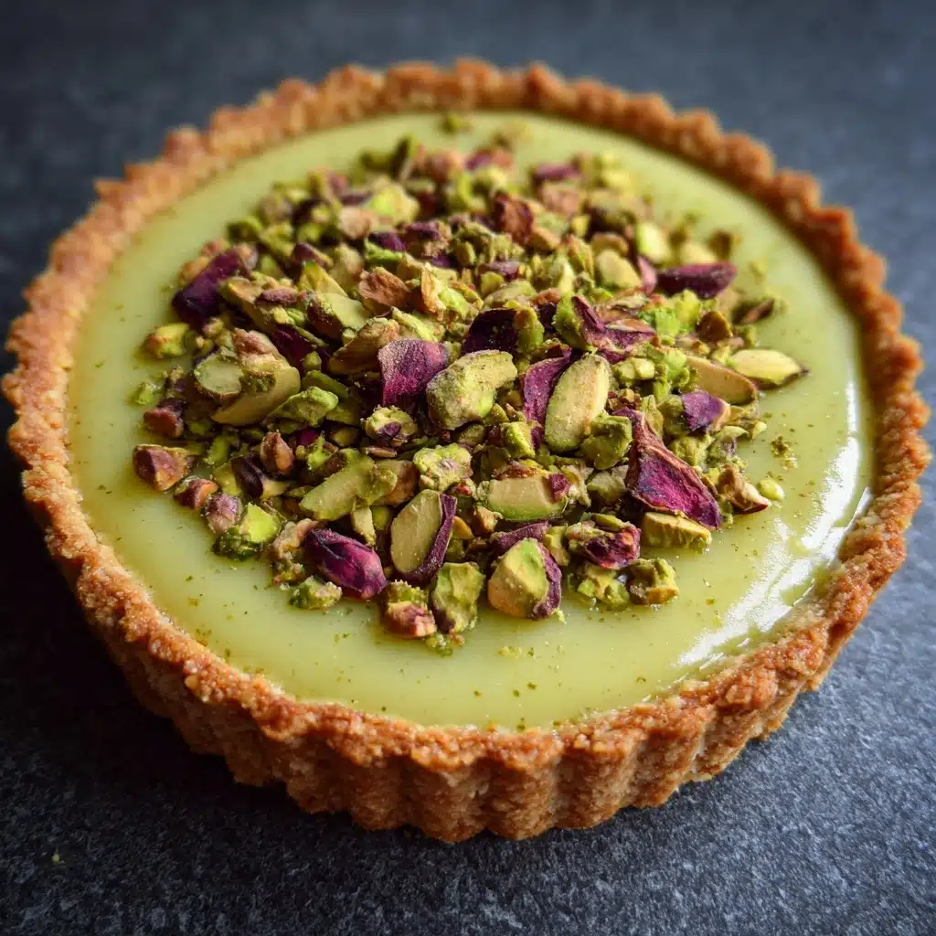 Pistachio Tart with Creamy Pistachio Paste Recipe - Recipe Image