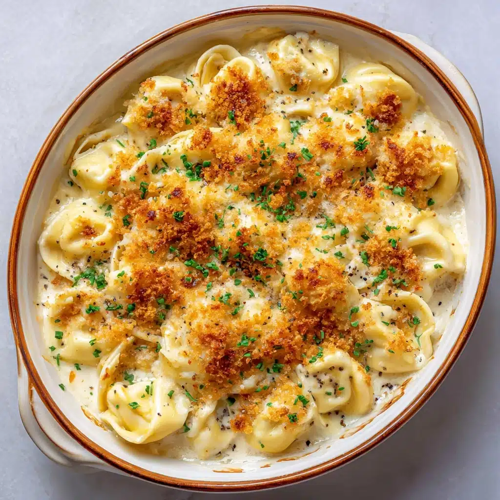 Alfredo Tortellini Bake Recipe - Recipe Image