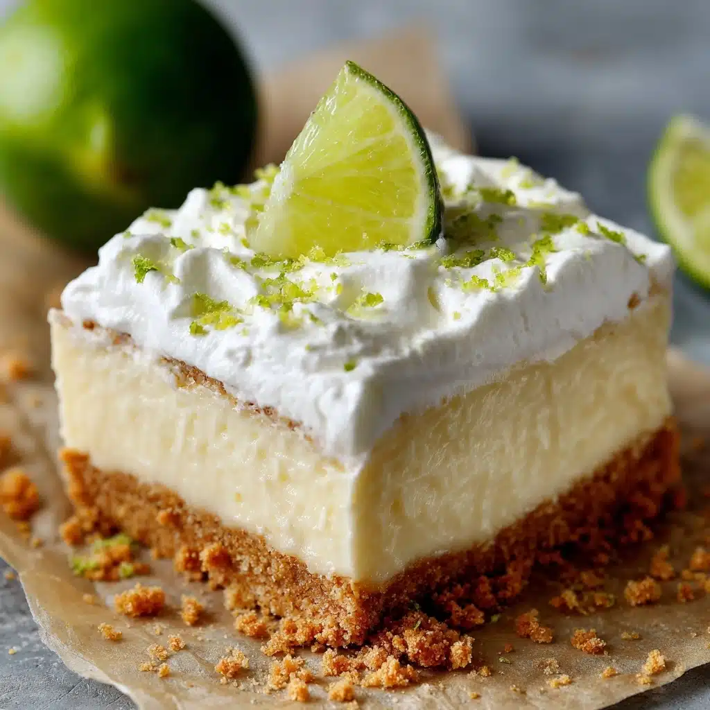 Easy Key Lime Pie Bars Recipe - Recipe Image