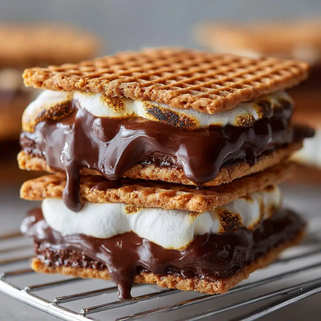Peanut Butter S’mores Sandwich Cookies Recipe - Recipe Image