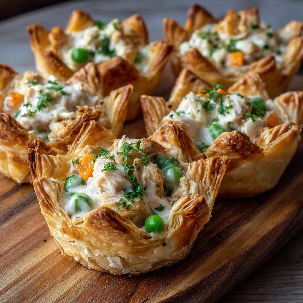 Mini Chicken Pot Pies Recipe - Recipe Image