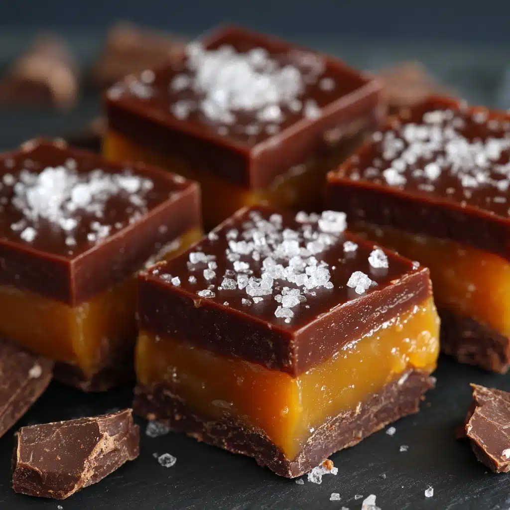Homemade Chocolate Caramels Recipe - Recipe Image