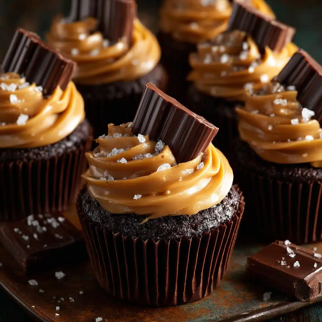 Salted Caramel Chocolate Mousse Cups Recipe - Recipe Image