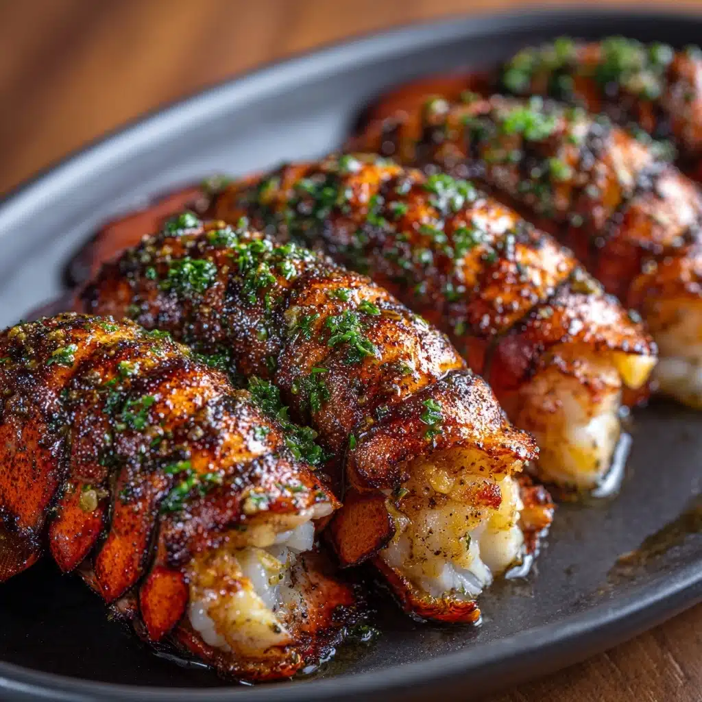 Gourmet Baked Stuffed Lobster Tails Recipe
