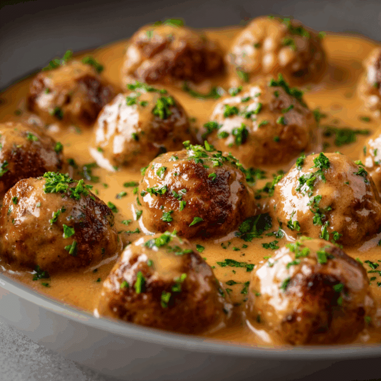 Swedish Meatball Recipe