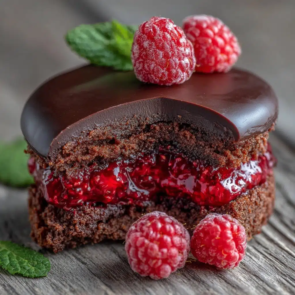 Raspberry Chocolate Poke Cake Recipe