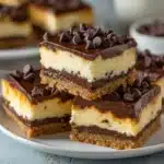 Keto Chocolate Chip Cookie Cheesecake Bars Recipe