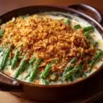 Easy Cream Cheese Green Bean Casserole Recipe