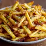 Air Fryer Garlic Parmesan Fries Recipe