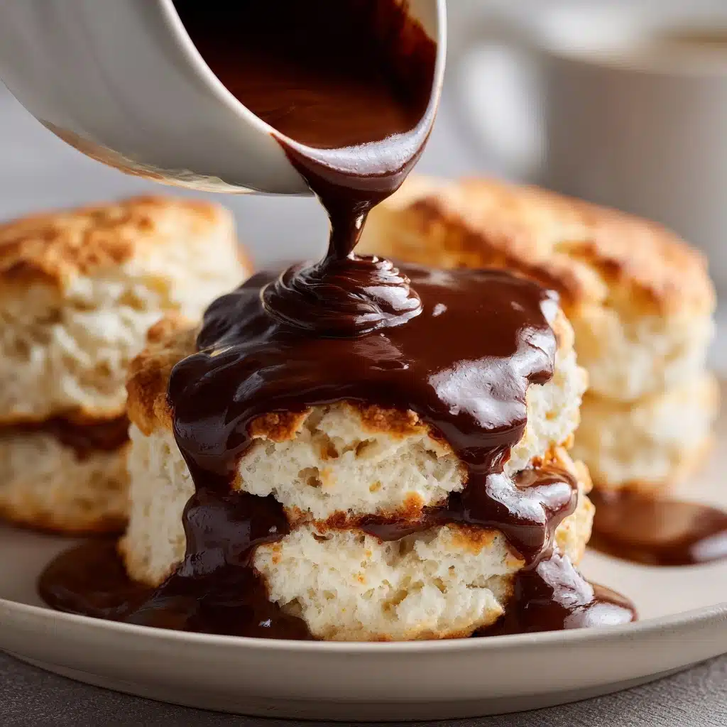 Chocolate Gravy and Biscuits Recipe