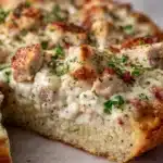 Roasted Garlic White Chicken Pizza Recipe