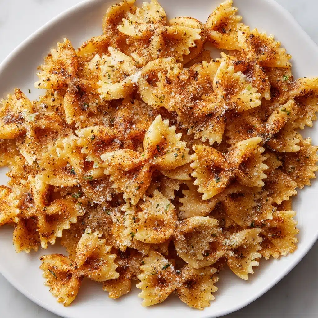 The Best Air Fryer Pasta Chips Recipe - Recipe Image