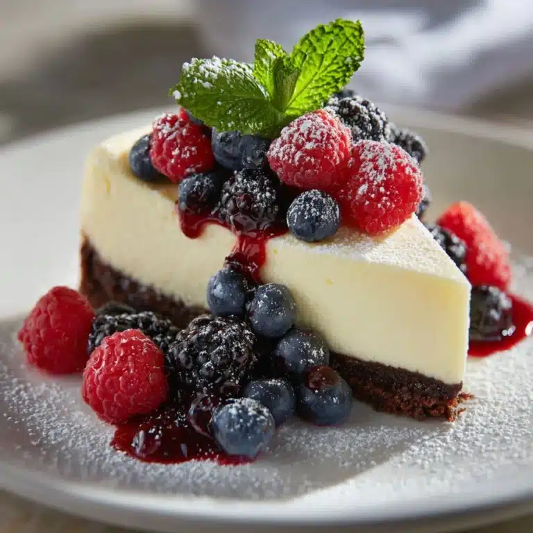 Classic New York Cheesecake: The Ultimate Creamy Delight Recipe