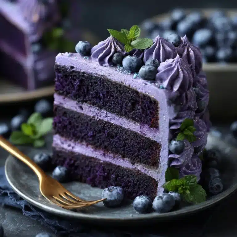 Purple Velvet Cake Recipe