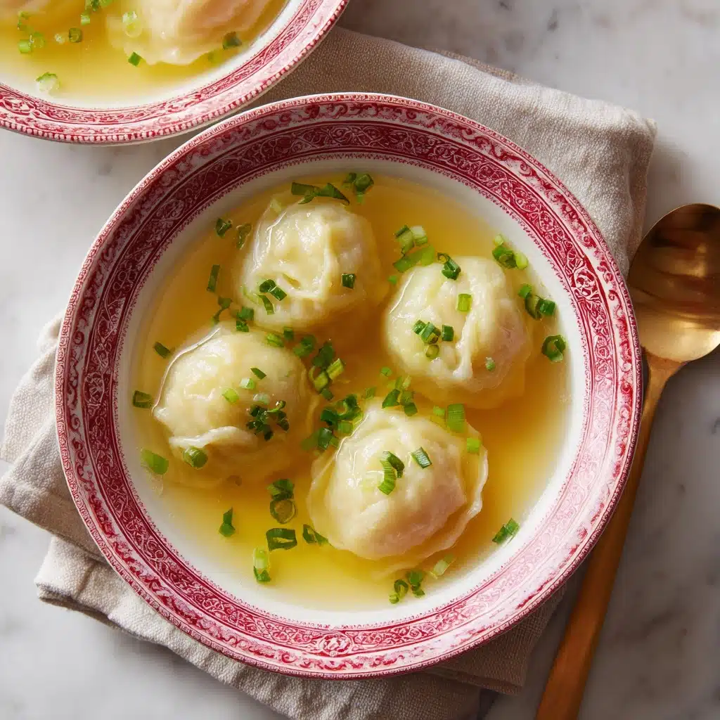 Wonton Egg Drop Soup Recipe