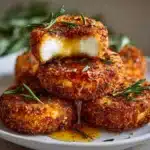Fried Goat Cheese Balls with Spicy Sage Honey Recipe