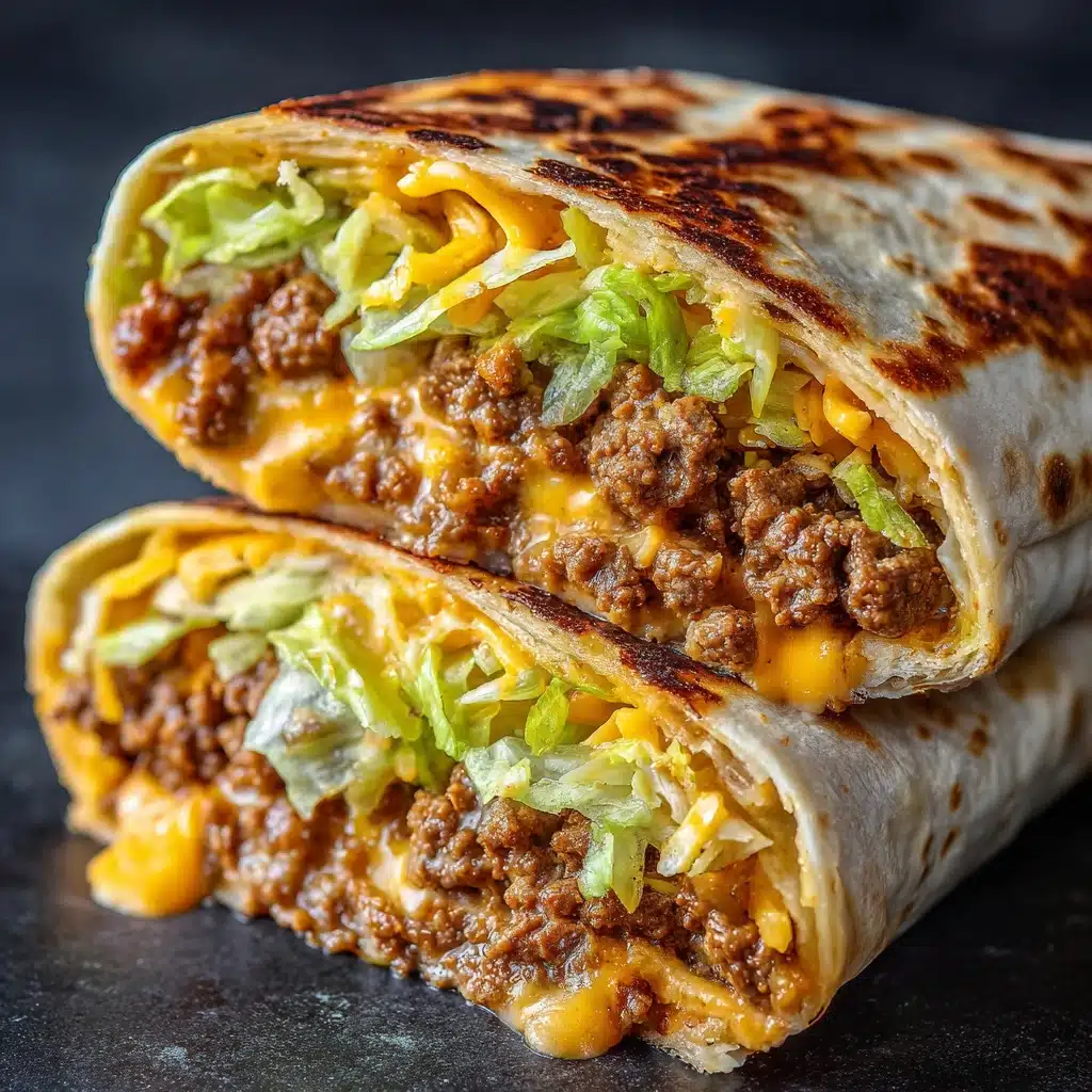 Big Mac Wraps Recipe - Recipe Image