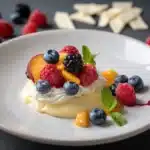 Vanilla Pudding with Fresh Fruit Recipe