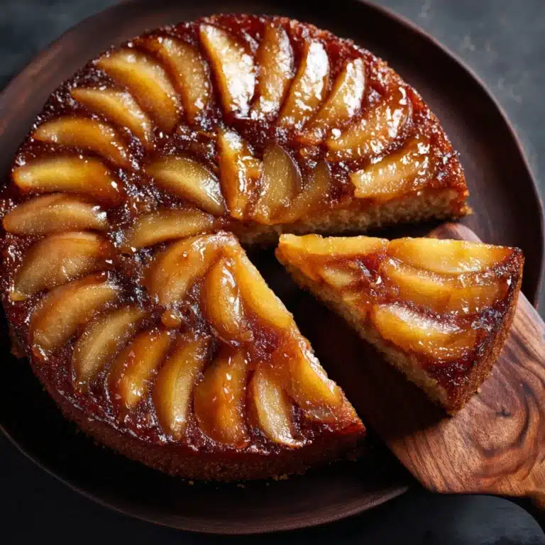 Brown Butter Apple Upside Down Cake Recipe