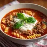 Easy Lasagna Soup Recipe