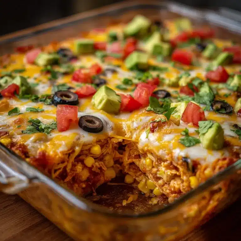 Chicken Burrito Casserole Recipe