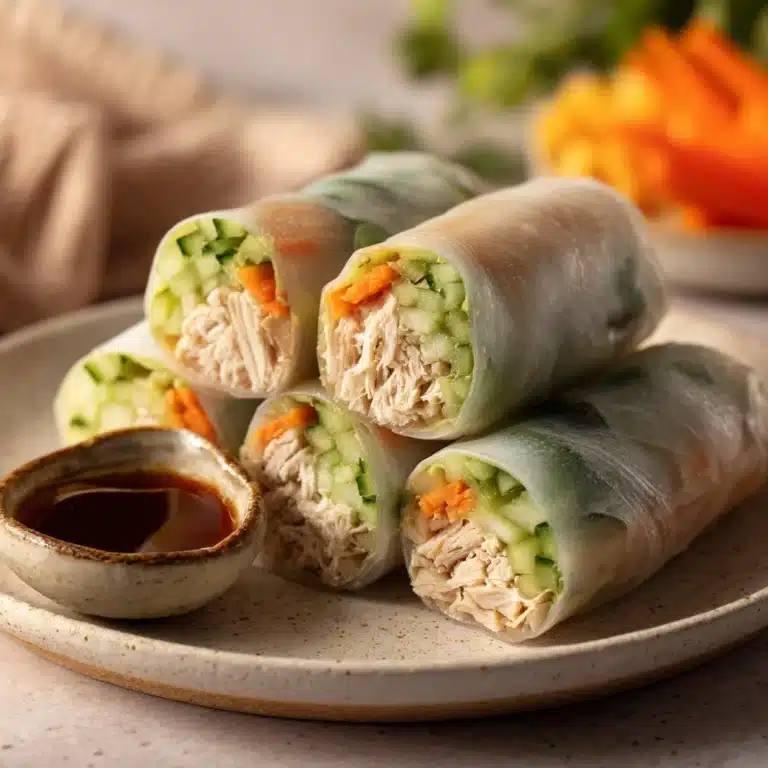 Chicken Spring Rolls Recipe