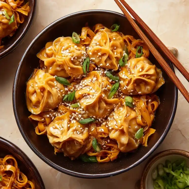 Potsticker Noodle Bowls Recipe