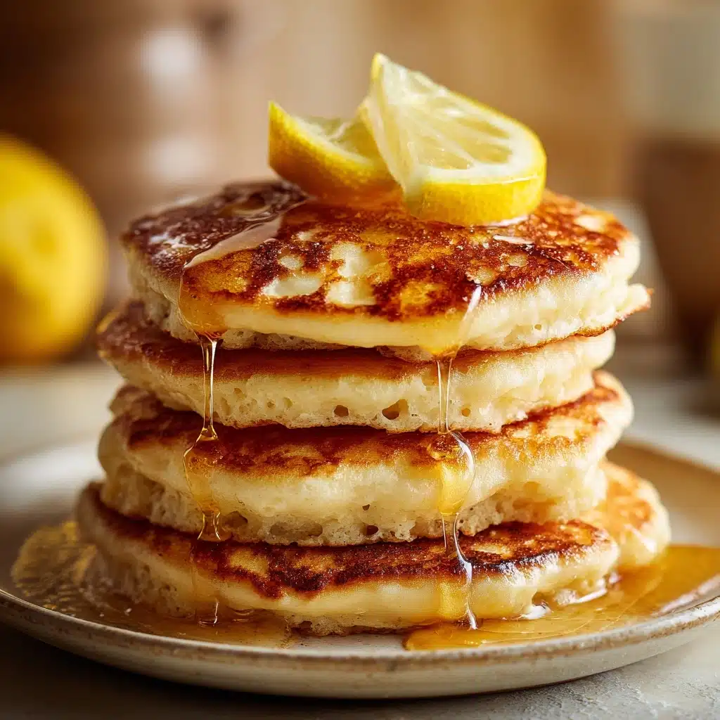 Lemon Curd Filled Pancakes Recipe