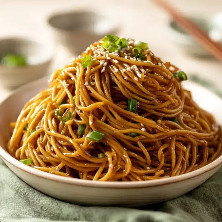 Instant Pot Garlic Noodles Recipe