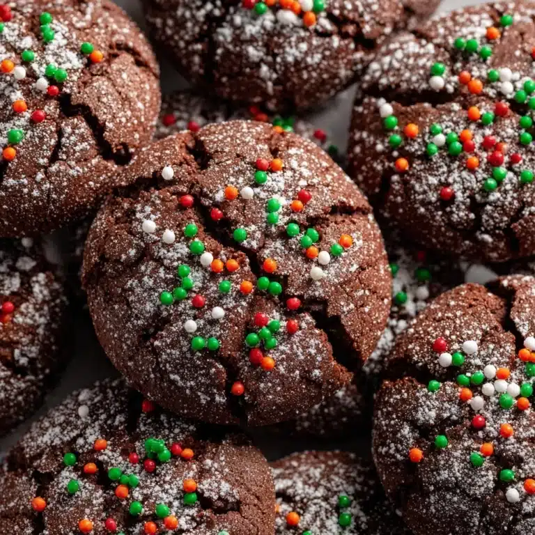 Chocolate Sugar Cookies Recipe