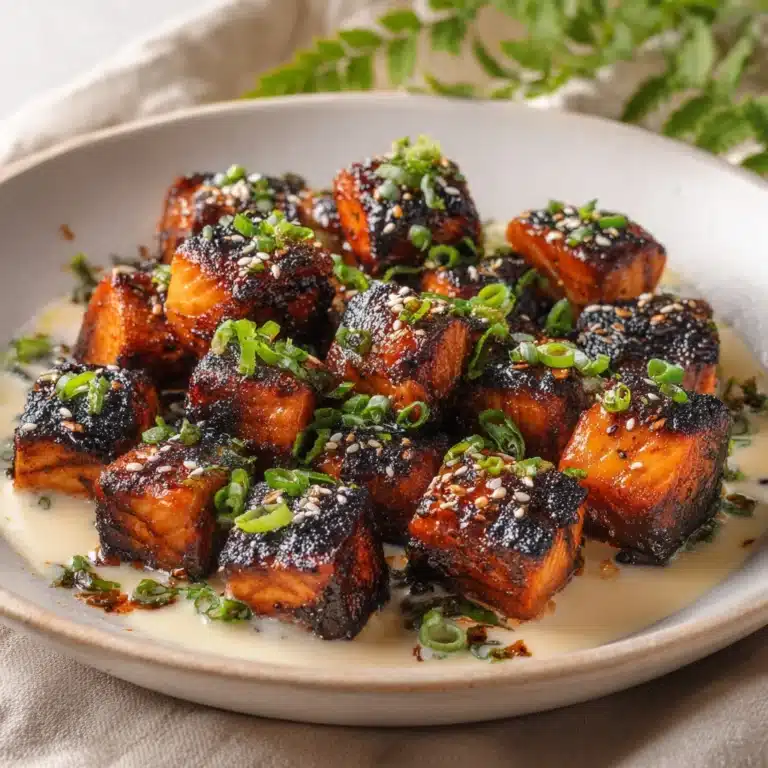 Crispy Spicy Salmon Bites Recipe