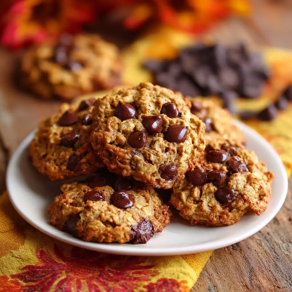 Pumpkin Oatmeal Chocolate Chip Cookies Recipe