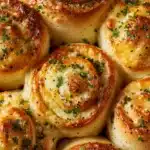 Homemade Garlic Cheese Rolls Recipe