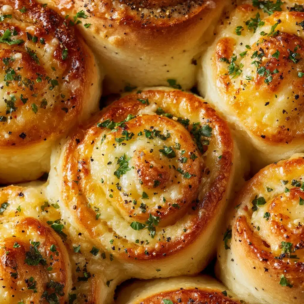 Homemade Garlic Cheese Rolls Recipe