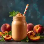 Peach Milkshake Recipe