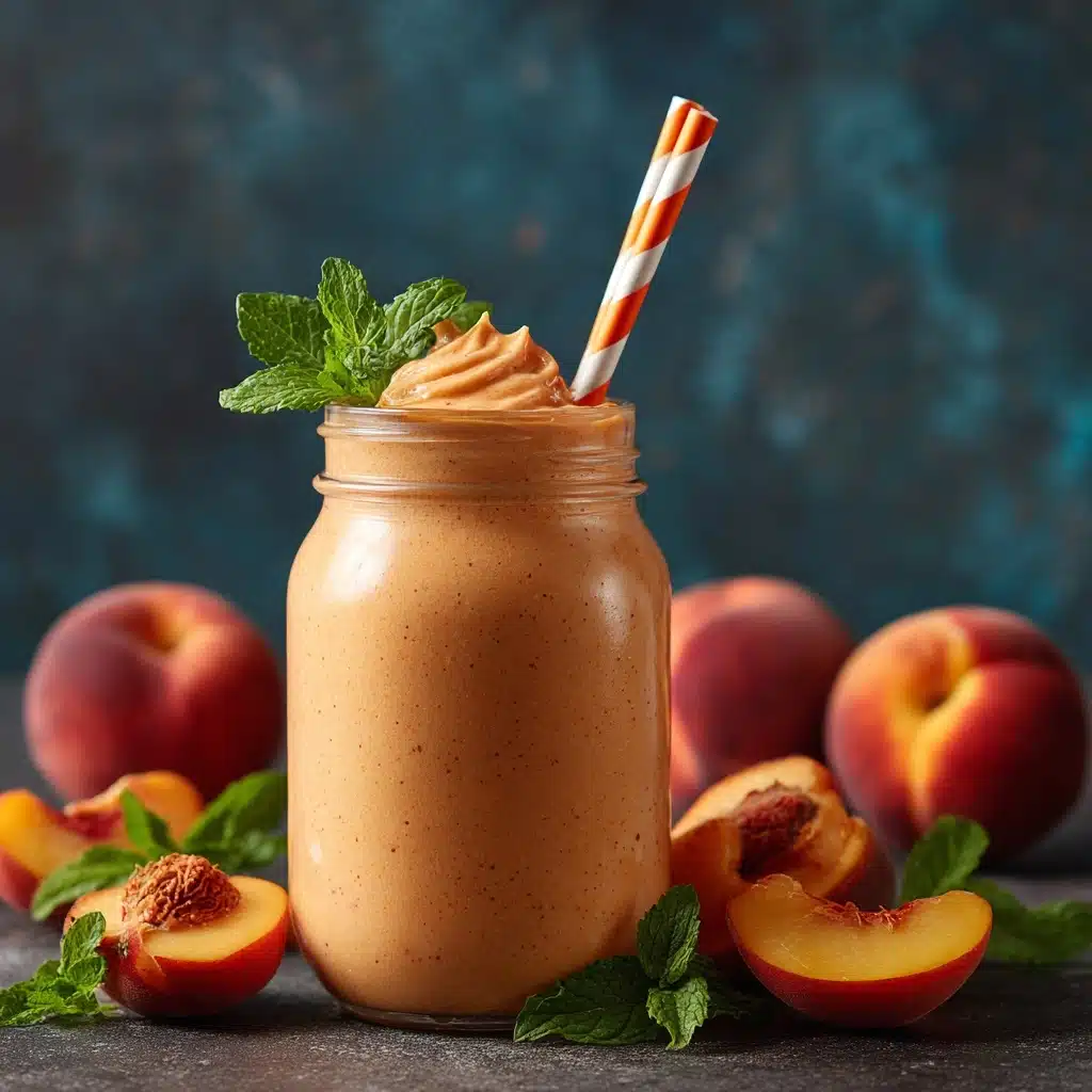 Peach Milkshake Recipe