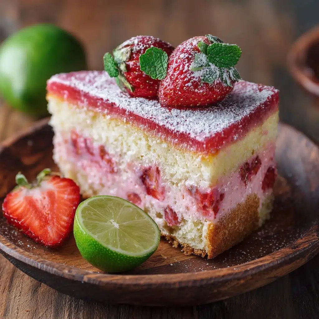 Strawberry Limeade Cake Recipe
