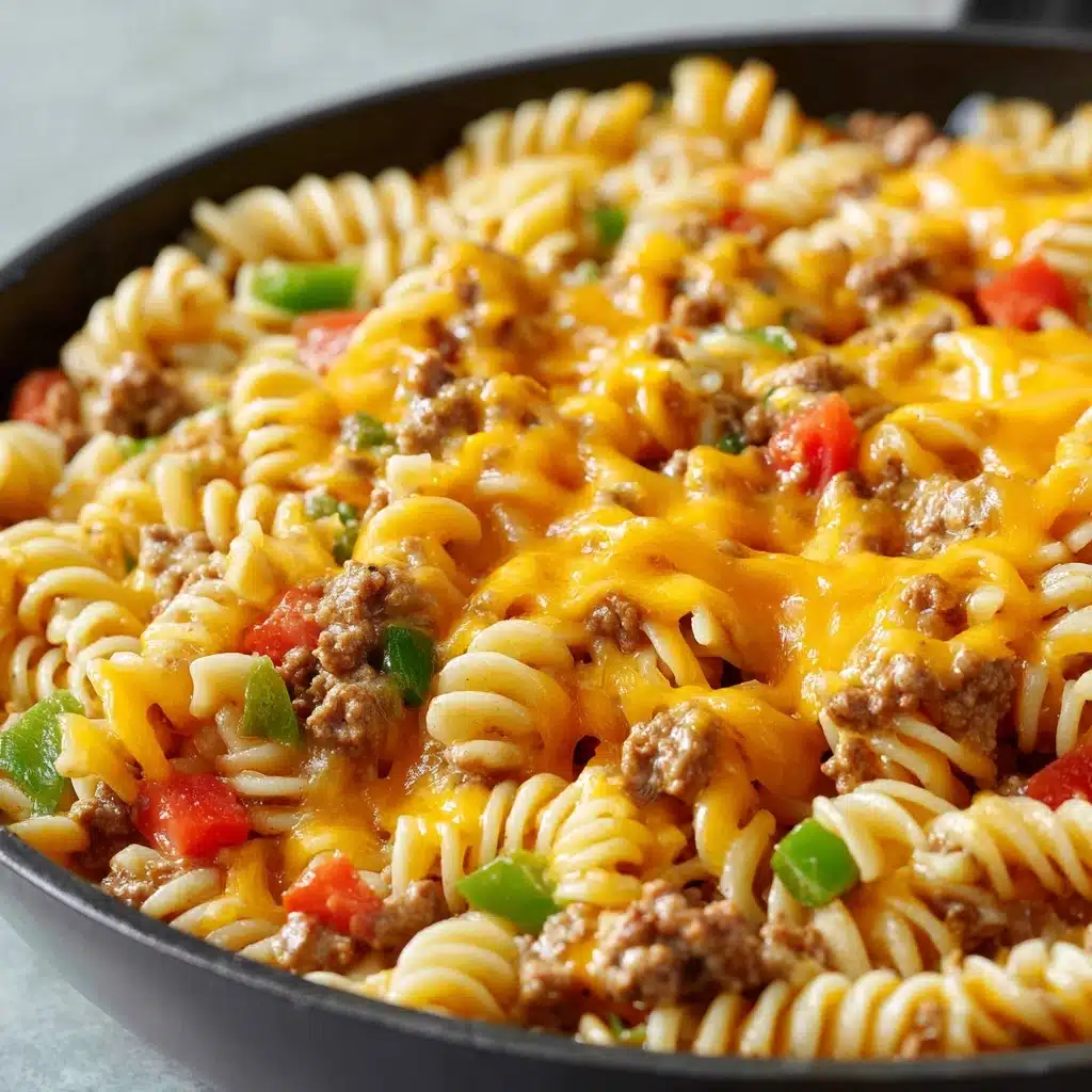 One-Pot Cheesy Taco Pasta Recipe