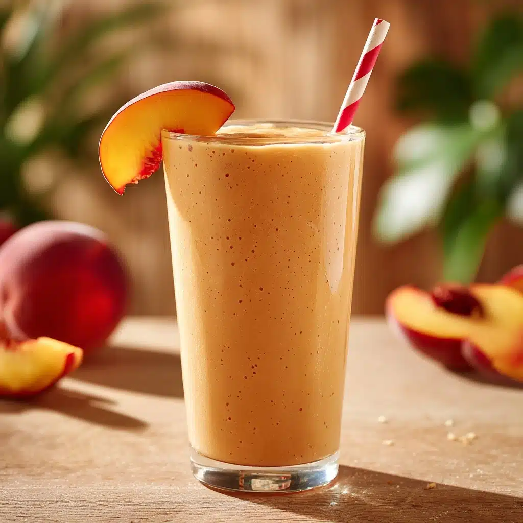 Vegan Peach Smoothie Recipe