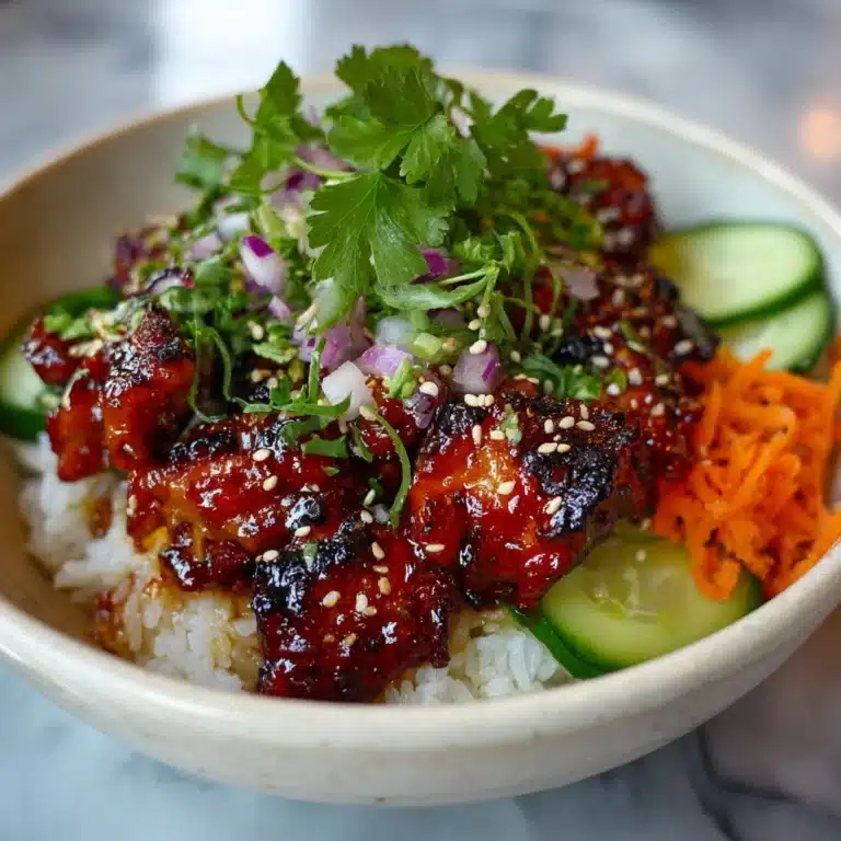 Hot Honey Chicken Bowls Recipe
