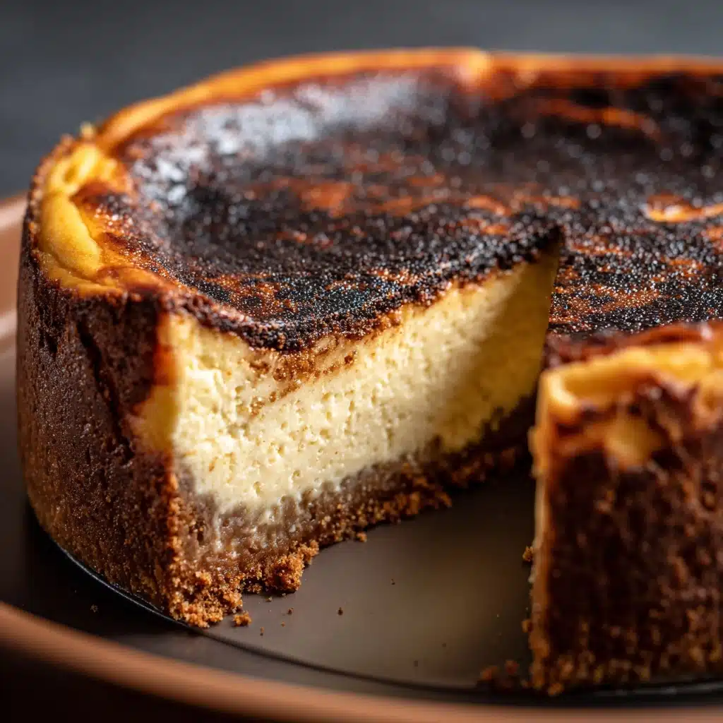 Basque Burnt Cheesecake Recipe - Recipe Image