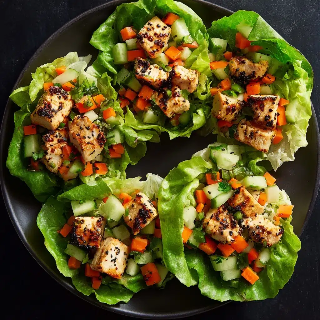 Thai Chicken Lettuce Wraps Recipe