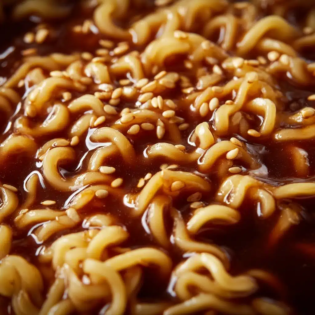 Sweet & Spicy Ramen Noodles Recipe