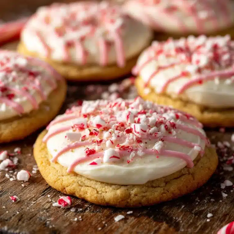 Peppermint Cheesecake Cookies Recipe