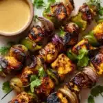 Grilled Thai Coconut Chicken Skewers Recipe