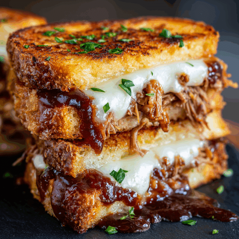 BBQ Chicken Grilled Cheese Recipe