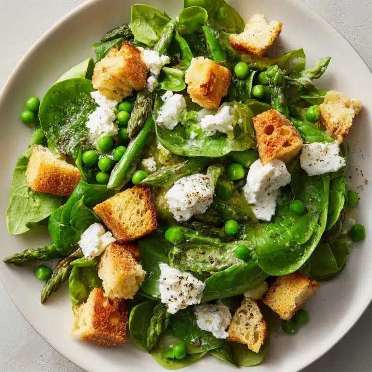 Spring Panzanella Salad Recipe