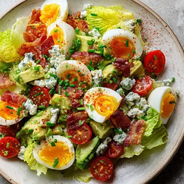 Keto Cobb Egg Salad Recipe