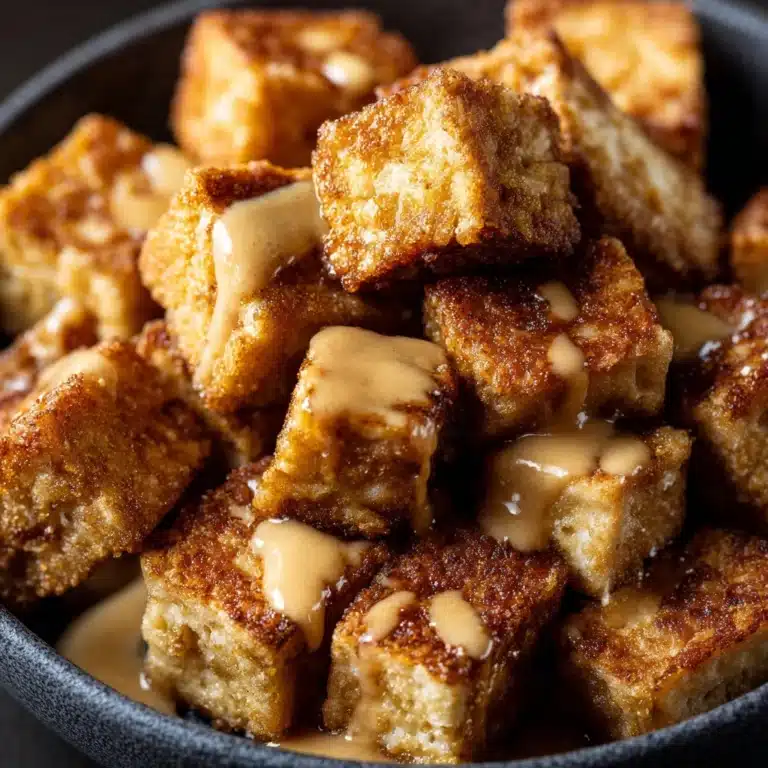 Crispy Baked Peanut Tofu Bowls Recipe